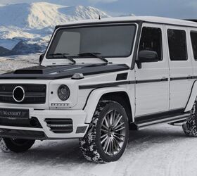 mansory mercedes benz g class is surprisingly tame