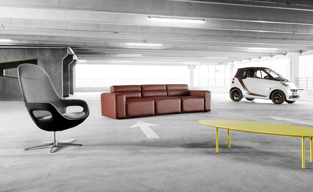 Smart Partners With Danish Design Company on Furniture, Custom Car