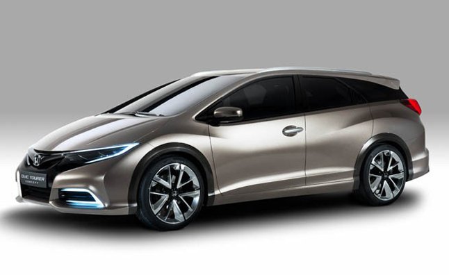 Honda Civic Tourer Concept is a Euro-Only Wagon