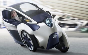 Toyota I-Road is an Electric Scooter That Drives Like a Car