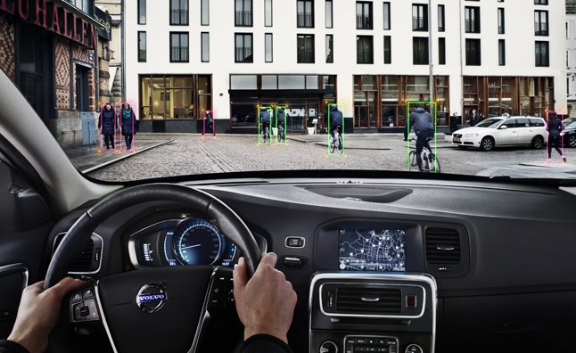 Volvo Debuts Cyclist Detection With Full Auto Brake at Geneva Motor Show