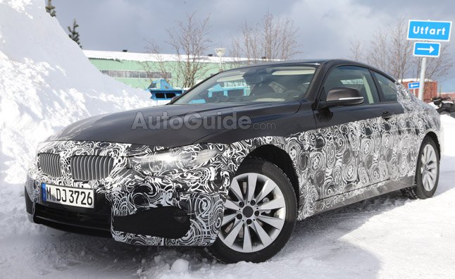 BMW 4 Series Coupe Spied Again, Interior Revealed