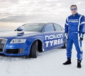 Nokian Tyres Sets New 208.6 MPH Top Speed on Ice Record