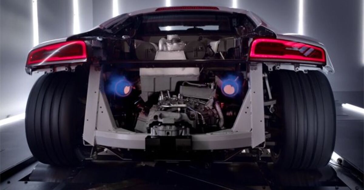 Audi R8 Engine Lights