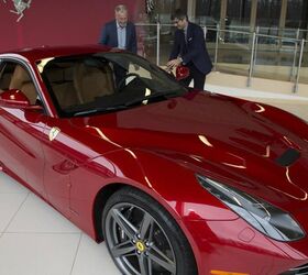 First US Ferrari F12 Berlinetta Delivered to Auction Winner