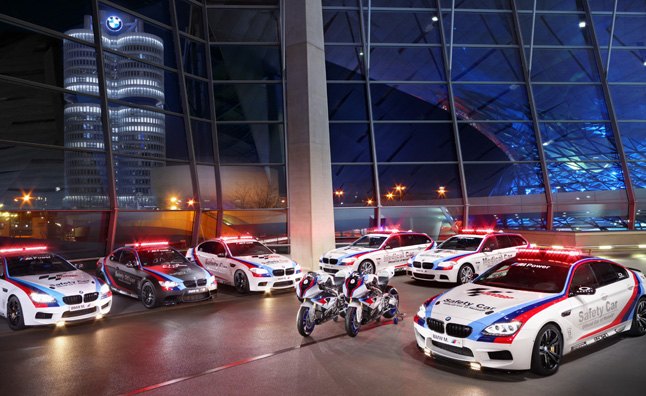 bmw m named official car of moto gp for 15th straight year