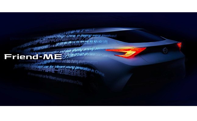 Nissan 'Friend-ME' Concept Teases Info Sharing Tech
