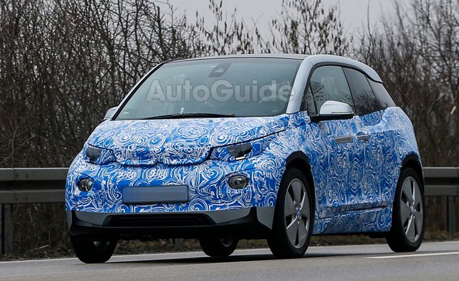 bmw i3 spied testing as it gets closer to production