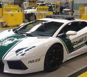 Lamborghini Aventador Police Car Joins Dubai Patrol Fleet