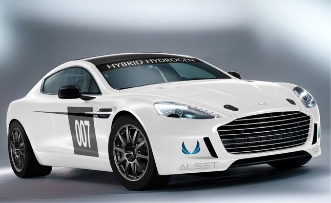 Aston Martin Rapide S Hydrogen-Hybrid to Race at 24 Hours of Nurburgring