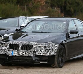 BMW M5 Facelift Spied at Nurburgring