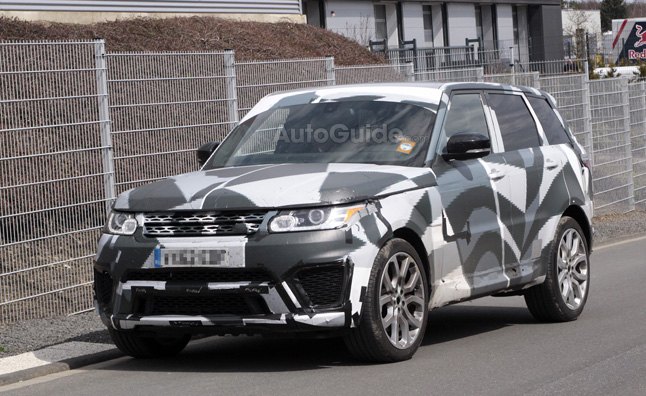 Range Rover Sport Caught Testing, Could Be RS Version