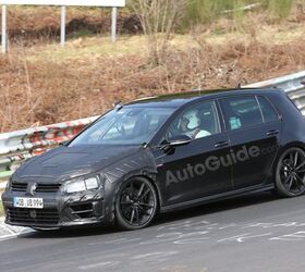 2015 Volkswagen Golf R Spied at the 'Ring'