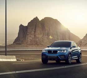 BMW X4 Concept Poses Pre-Debut in New Photos