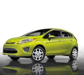2013 Ford Fiesta: All Fiesta models come equipped with Ford's leading safety and security features including driver knee airbag and anti-theft engine immobilizer.