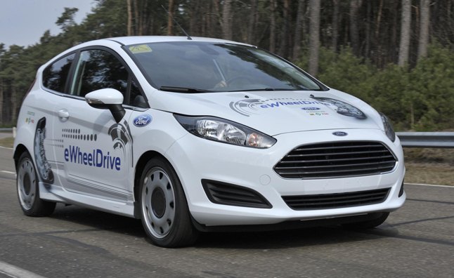 Ford Fiesta EWheelDrive Uses Sub-Compact Space Better