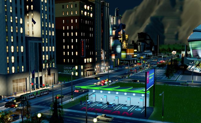 Nissan Leaf Brings Electric Cars to SimCity – Video