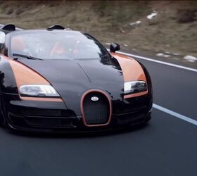 bugatti veyron grand sport vitesse breaks land speed record video