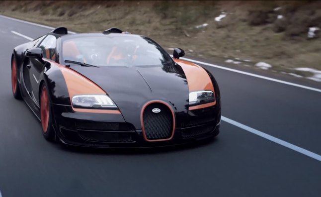 Bugatti Veyron Grand Sport Vitesse Breaks Land Speed Record – Video