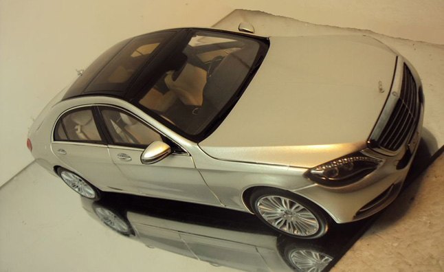 2014 Mercedes S-Class Previewed in Scale Model