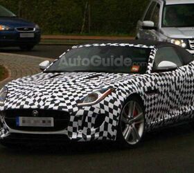 Jaguar F-Type Coupe Confirmed in Spy Photos