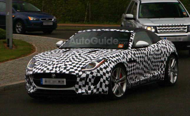 Jaguar F-Type Coupe Confirmed in Spy Photos