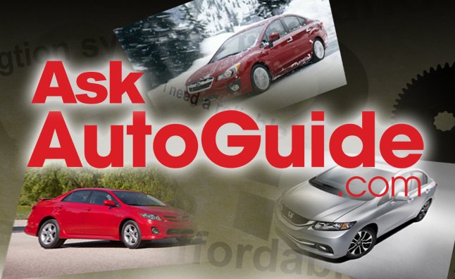 Ask AutoGuide No. 10 - Honda Civic Vs. Toyota Corolla Vs. Subaru Impreza