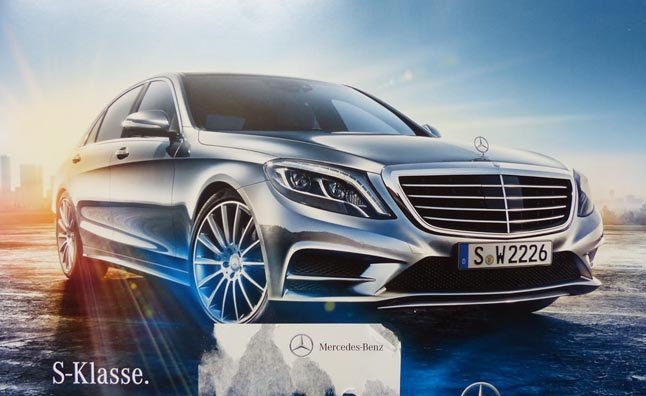 2014 Mercedes S-Class Details Leaked in Brochure