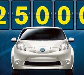 Nissan Leaf Sales Crest 25,000 in US