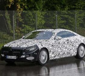 Mercedes-Benz S-Class Coupe Spotted Testing