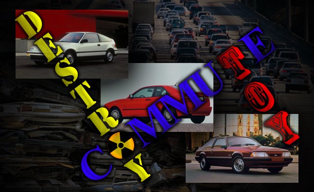 Commute, Toy or Destroy – VW Corrado Vs. Honda CRX Vs. Ford Mustang