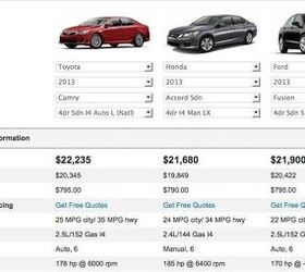Compare Popular Cars Side-by-Side