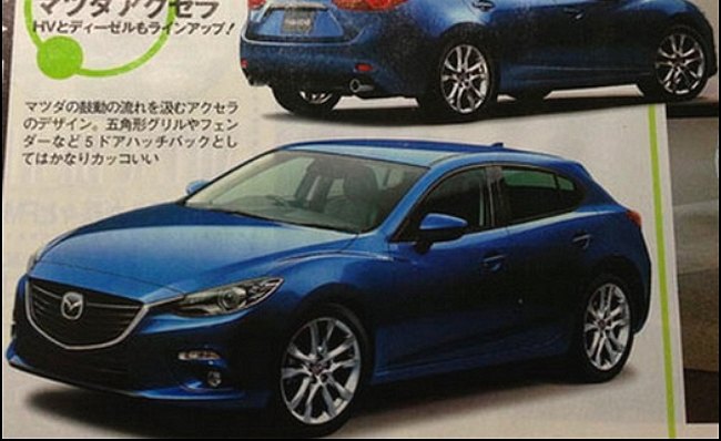 New Mazda3 Hatchback Revealed in Magazine?