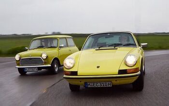 MINI Congratulates Porsche 911 on Its 50th Birthday - Mega Gallery