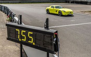 Mercedes SLS AMG Electric Drive Sets EV Nurburgring Record