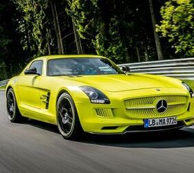 Watch the Mercedes SLS AMG Electric Drive Set a Nurburgring Record