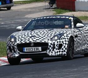 Jaguar F-Type Coupe Spied on Nurburgring