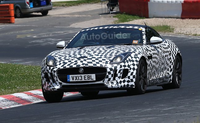 Jaguar F-Type Coupe Spied on Nurburgring