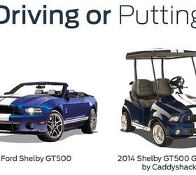 2014 Shelby GT500 Golf Cart is the Perfect Complement to Your Actual GT500