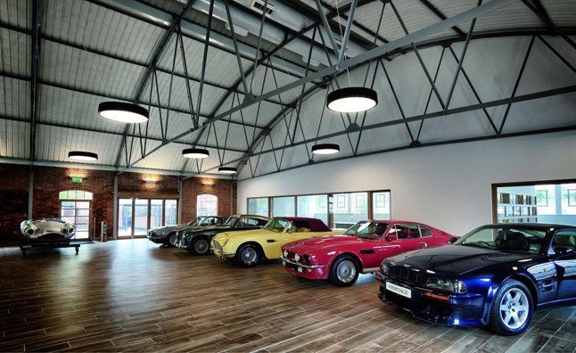 Aston Martin Heritage Showroom Opens in UK