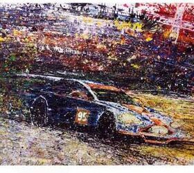 Aston Martin Racer Allan Simonsen Honored in Painting