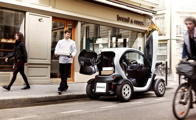 Renault Twizy Cargo EV is a Compact Delivery Vehicle