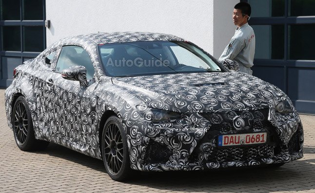 2015 Lexus IS F Coupe Spotted for the First Time