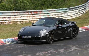 2014 Porsche 911 Turbo Cabriolet Spied Uncovered