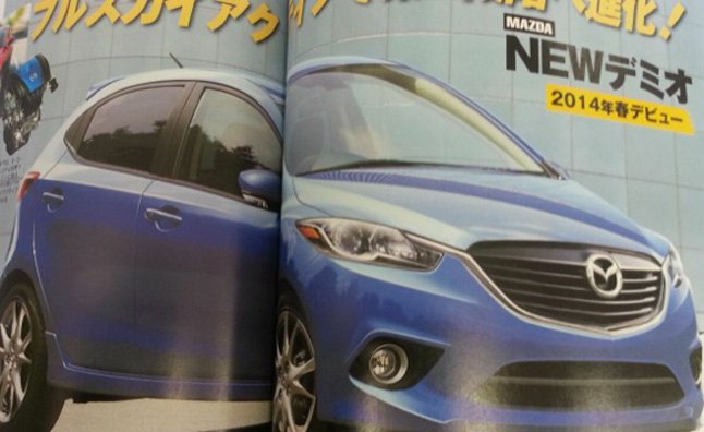 2015 Mazda2 Leaked in Japanese Magazine