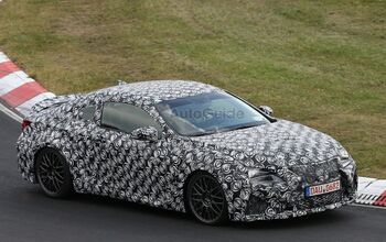 2015 Lexus RC F Caught Testing on the Nrburgring