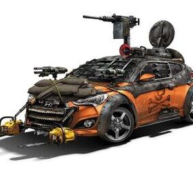 Hyundai Veloster Zombie Survival Machine Debuts at SDCC