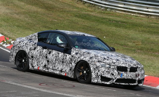 2014 bmw m3 m4 spied track testing