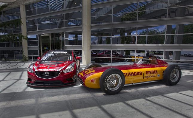 Mazda6 Brings Diesel Racing Back to Indianapolis Motor Speedway