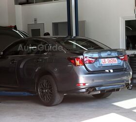 Lexus GS-F Exposed in Spy Photos